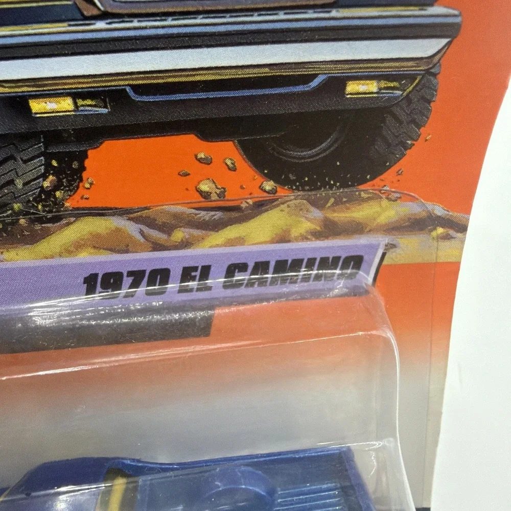 Matchbox Cars , #88 GMC Tow Truck,#17Mustang Hardtop ,#60 1970 El Camino